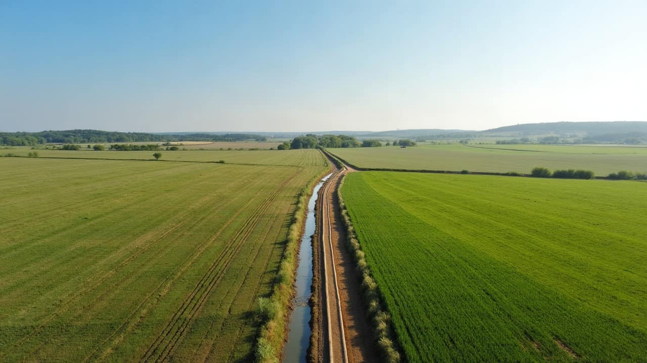 Comment un plan de drainage est dessiné après l'étude