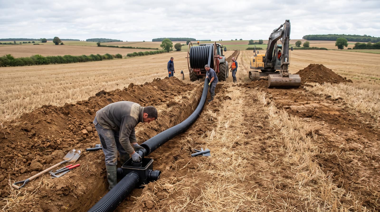 Pourquoi le drainage se décide hors période de culture