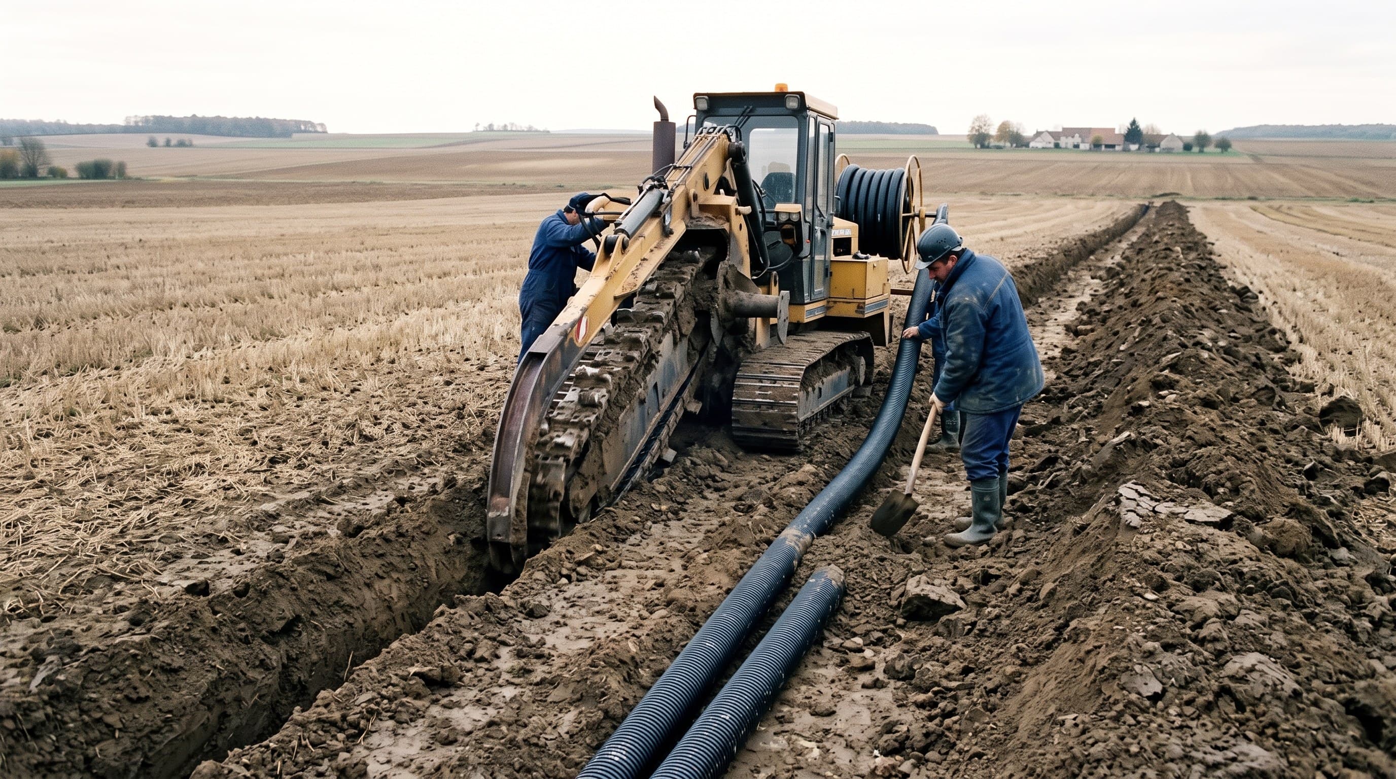 Drainage agricole : les signes qu'une parcelle en a besoin