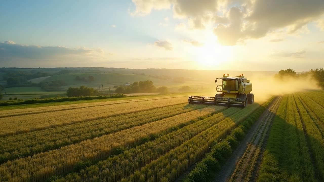 Sondage de sol révélant la transition entre terre arable et horizon calcaire, Yonne